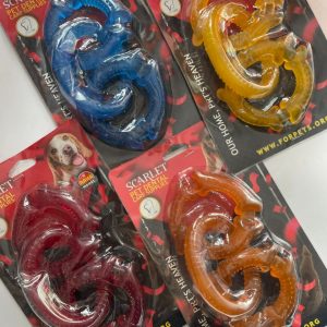 دندانی 3 حلقه ی سیلیکونی اسکارلت